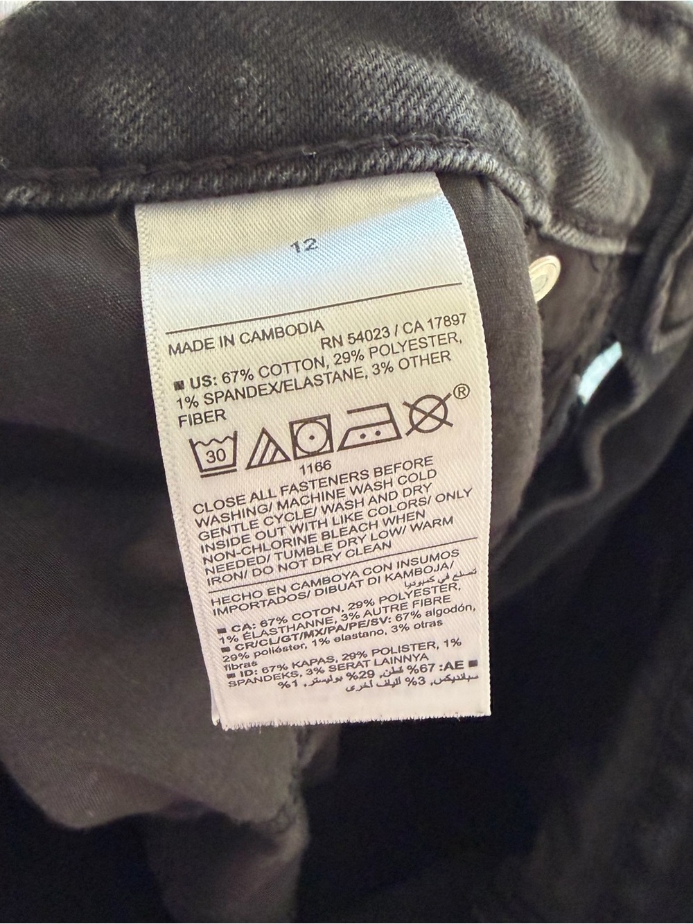 OG Straight Old Navy High-Rise Ankle Jeans - Picture 6 of 6